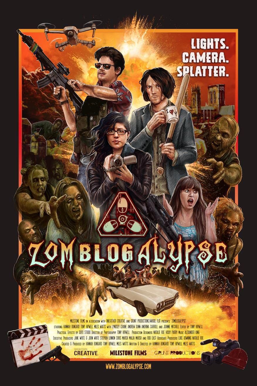 poster of Zomblogalypse (2022) Hindi [Voice Over] Dubbed WEBRip